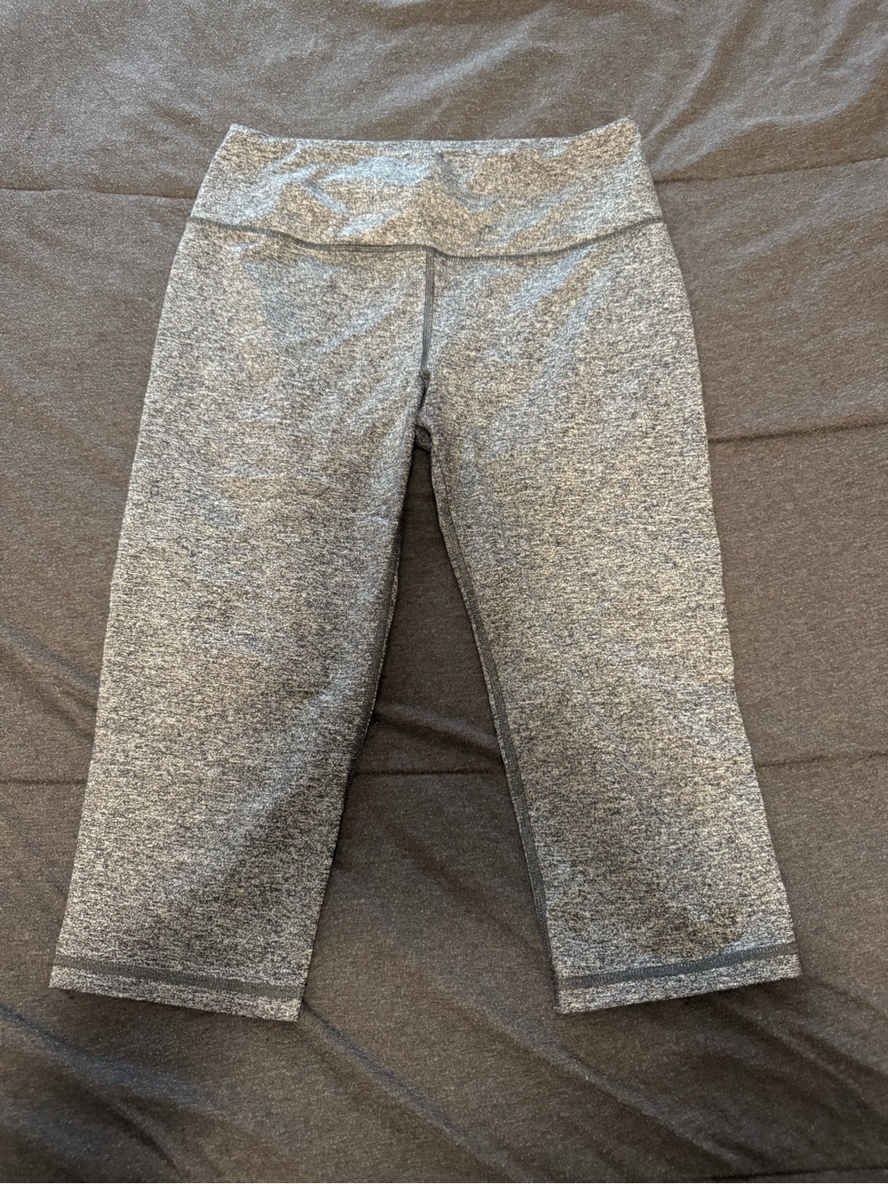 VSX Heathered Charcoal capri Leggings